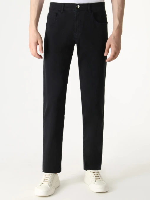 Джинсы Slim Fit хлопковые CANALI
