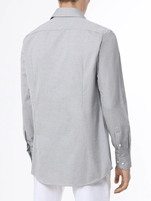 Рубашка Slim Fit хлопковая BOSS CAMEL