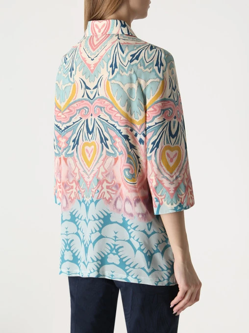 Блуза шелковая ETRO