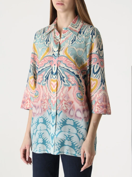 Блуза шелковая ETRO