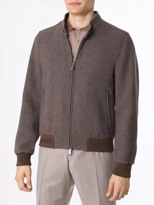 Бомбер шерстяной CANALI