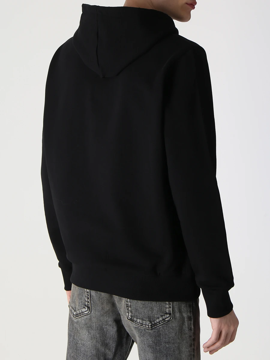 Худи хлопковое с принтом