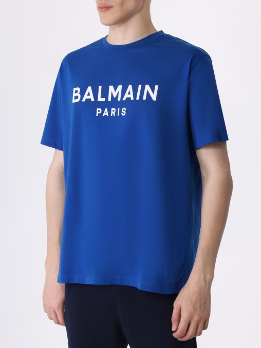 Футболка хлопковая BALMAIN