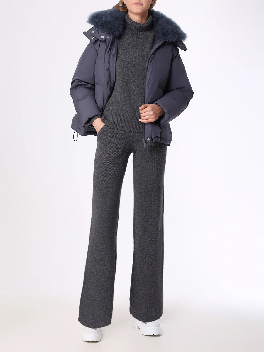 Пуховик-трансформер стеганый