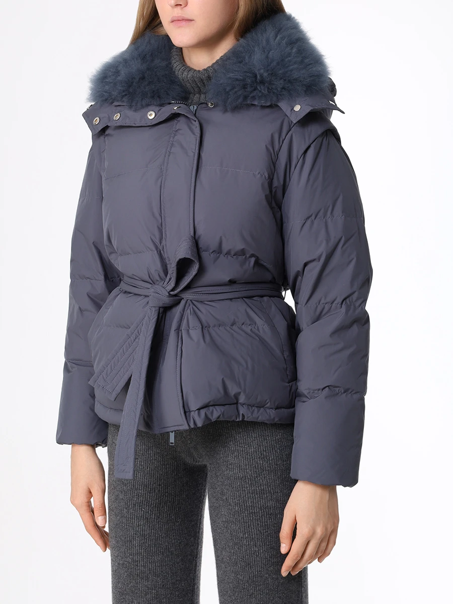 Пуховик-трансформер стеганый