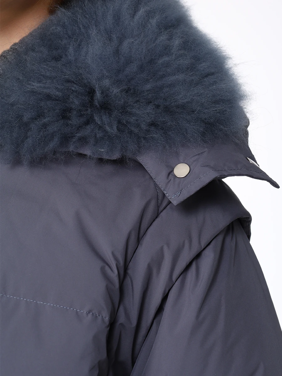 Пуховик-трансформер стеганый