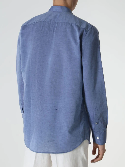 Рубашка Regular Fit льняная CANALI