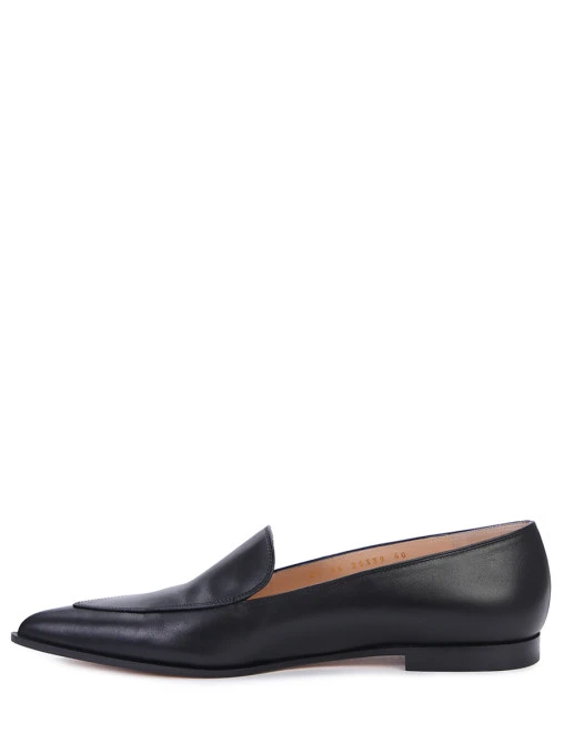 Лоферы кожаные GIANVITO ROSSI