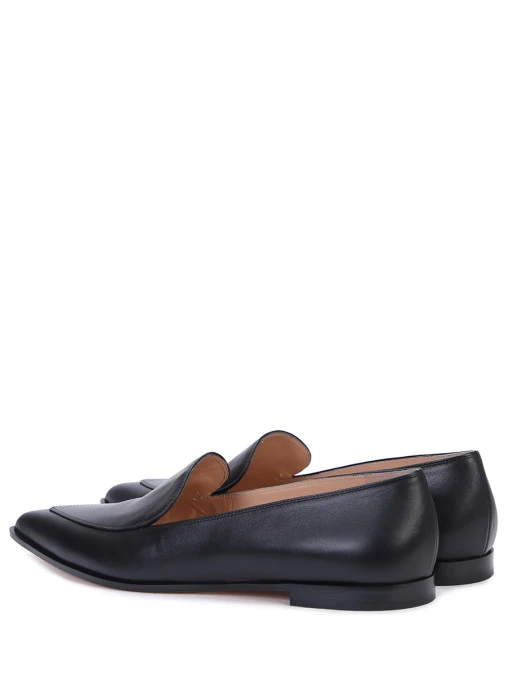 Лоферы кожаные GIANVITO ROSSI