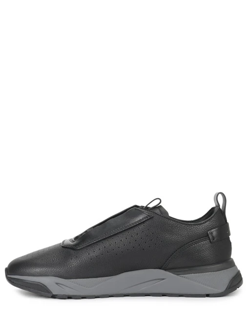 Кроссовки кожаные на меху SANTONI