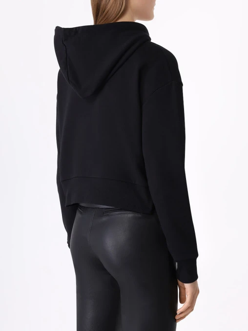 Худи хлопковое BALMAIN