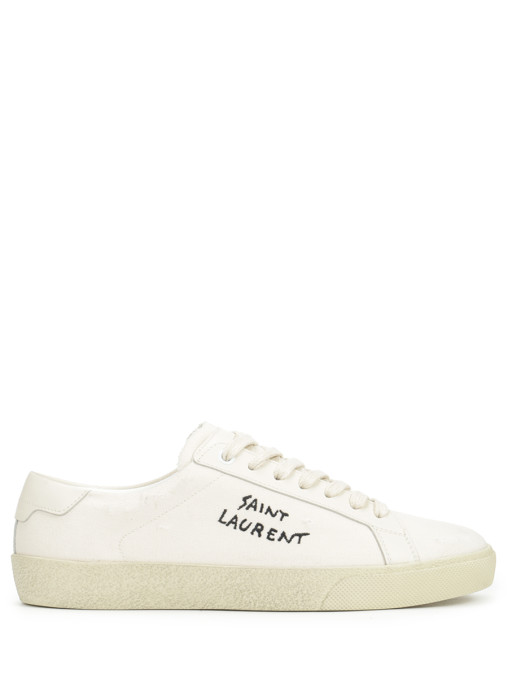 Кеды текстильные Court Classic SAINT LAURENT