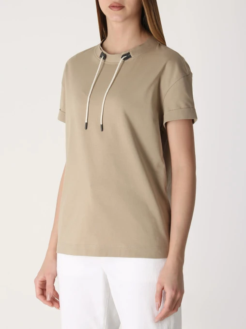 Футболка хлопковая BRUNELLO CUCINELLI