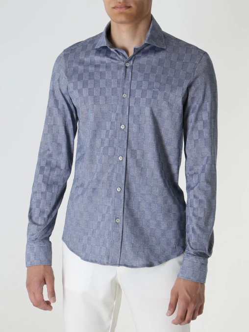 Рубашка Slim Fit хлопковая PAUL & SHARK