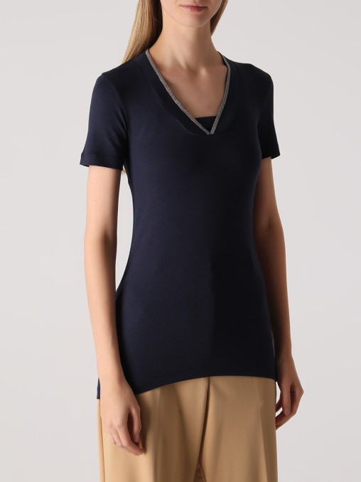 Футболка хлопковая BRUNELLO CUCINELLI