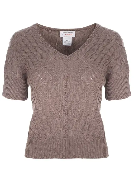 Пуловер льняной GRAN SASSO