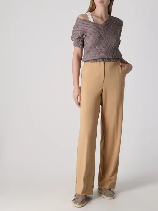 Пуловер льняной GRAN SASSO