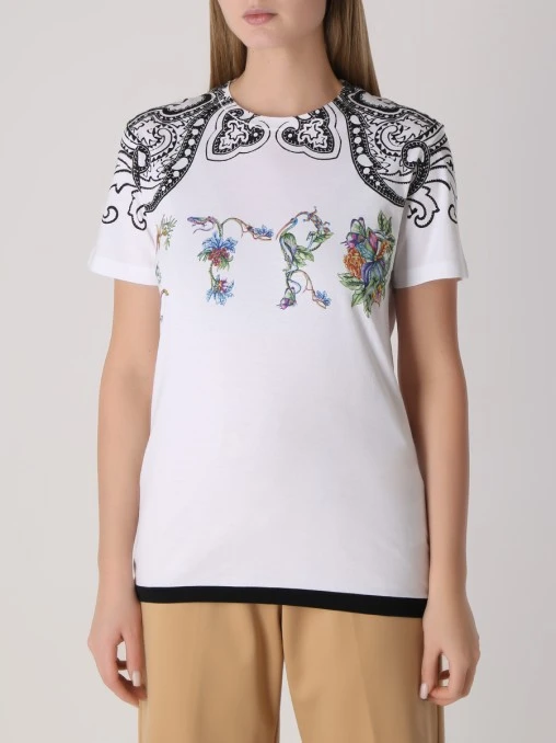 Футболка хлопковая ETRO