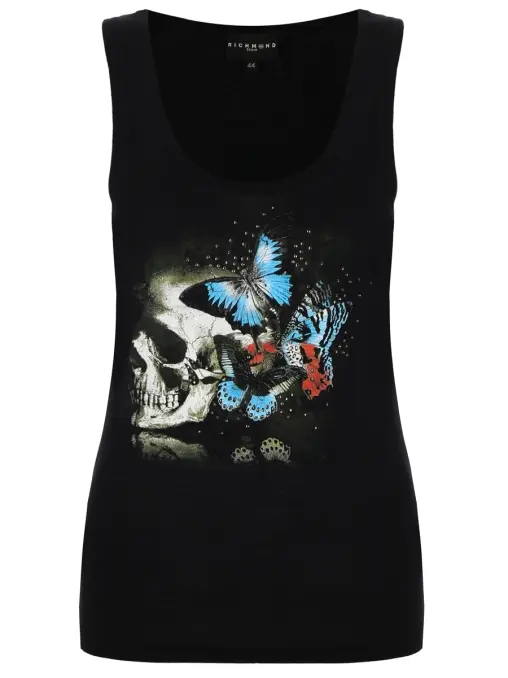 Топ из вискозы JOHN RICHMOND