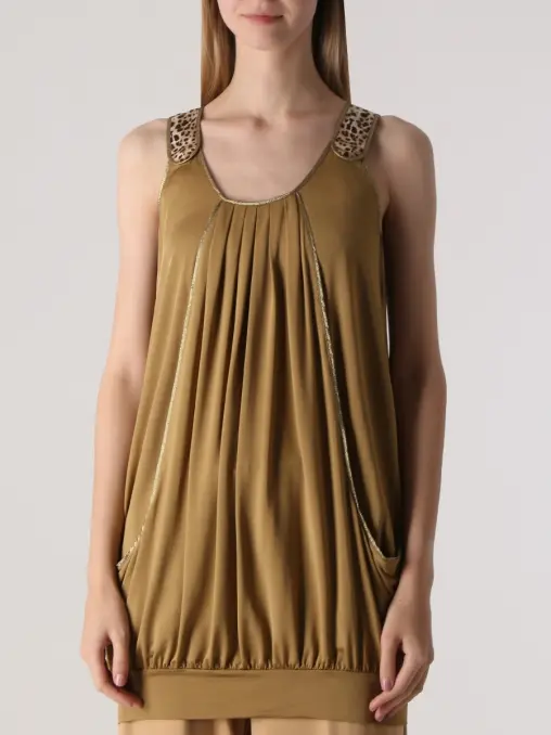 Топ из вискозы JUST CAVALLI