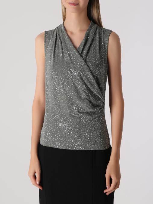 Топ из полиамида ARMANI COLLEZIONI