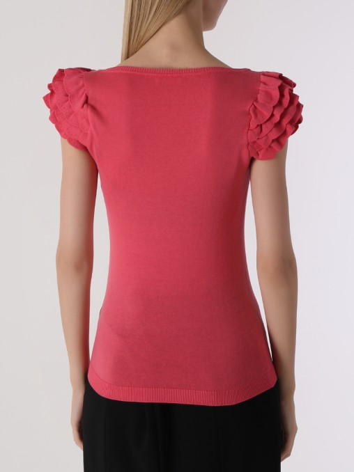 Джемпер из хлопка и модала RED VALENTINO