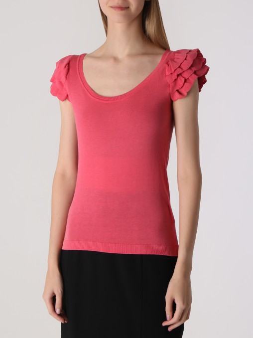 Джемпер из хлопка и модала RED VALENTINO