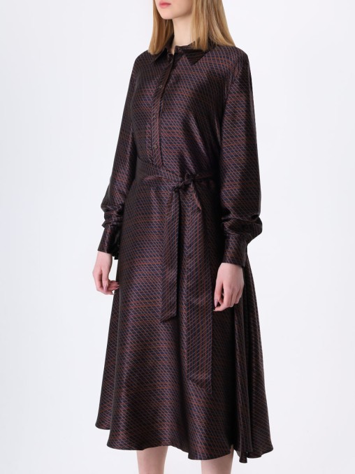 Платье шелковое KITON