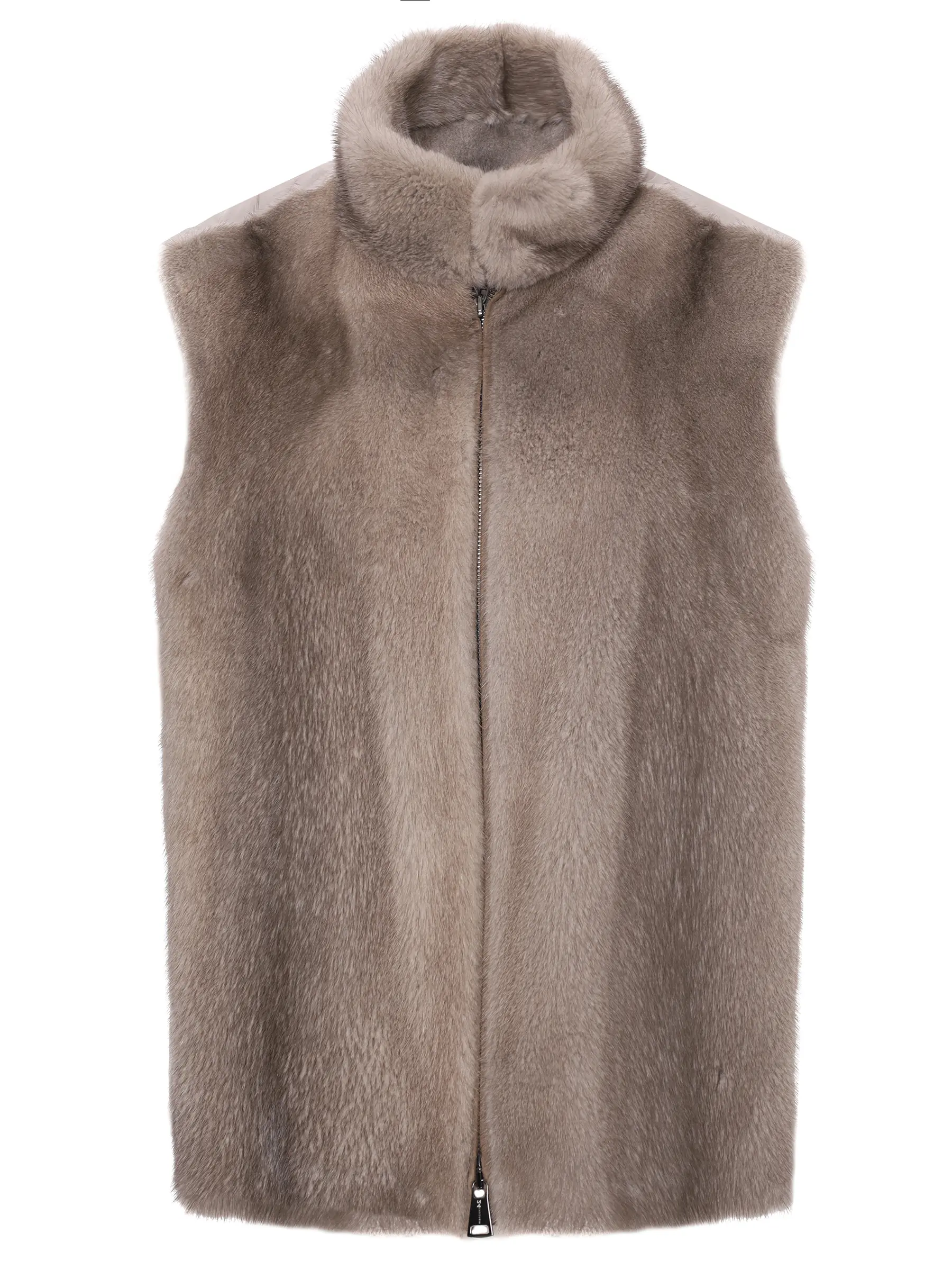 Жилет с мехом норки