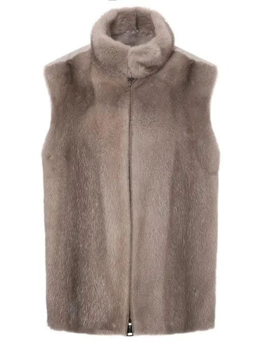 Жилет с мехом норки MANZONI 24