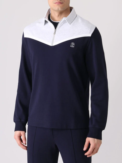 Толстовка хлопковая BRUNELLO CUCINELLI