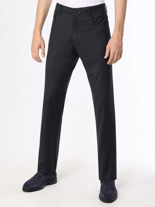 Джинсы Regular Fit шерстяные CANALI