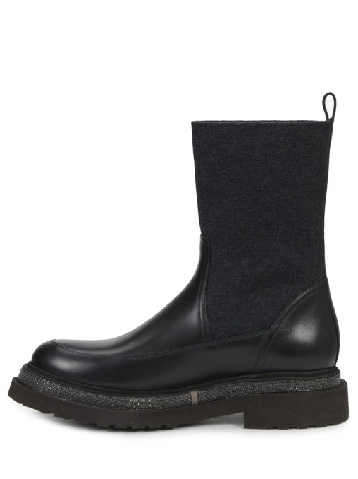 Ботинки комбинированные BRUNELLO CUCINELLI