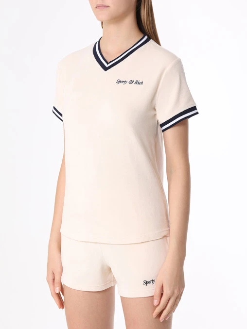 Футболка хлопковая SPORTY & RICH