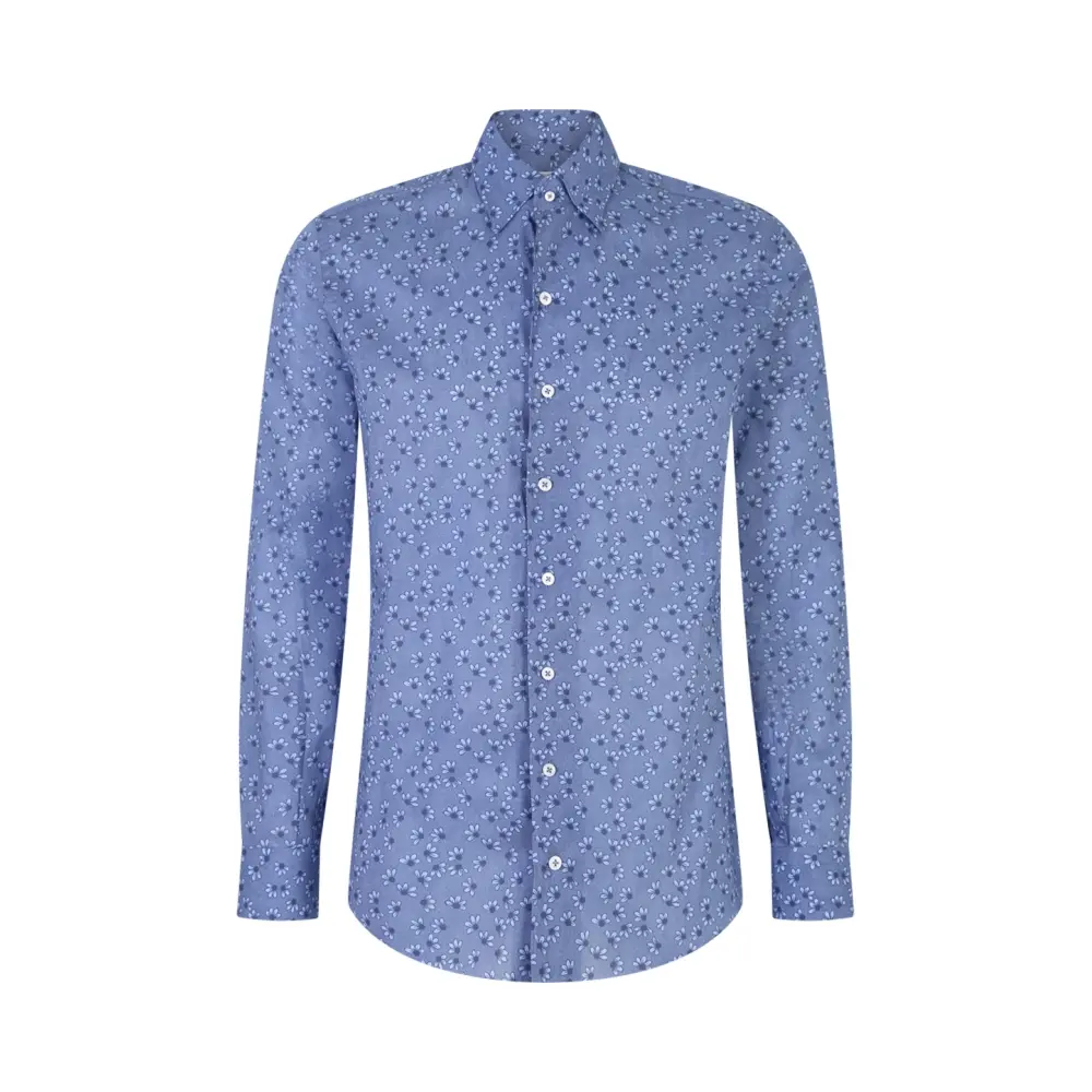 Рубашка Slim Fit хлопковая