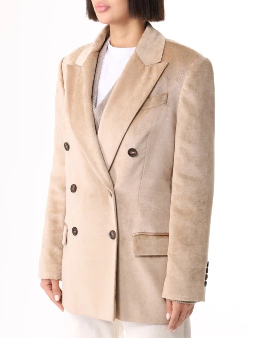 Пиджак из вискозы BRUNELLO CUCINELLI