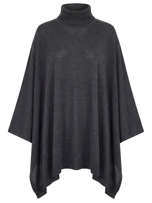 Пончо шерстяное VIONNET