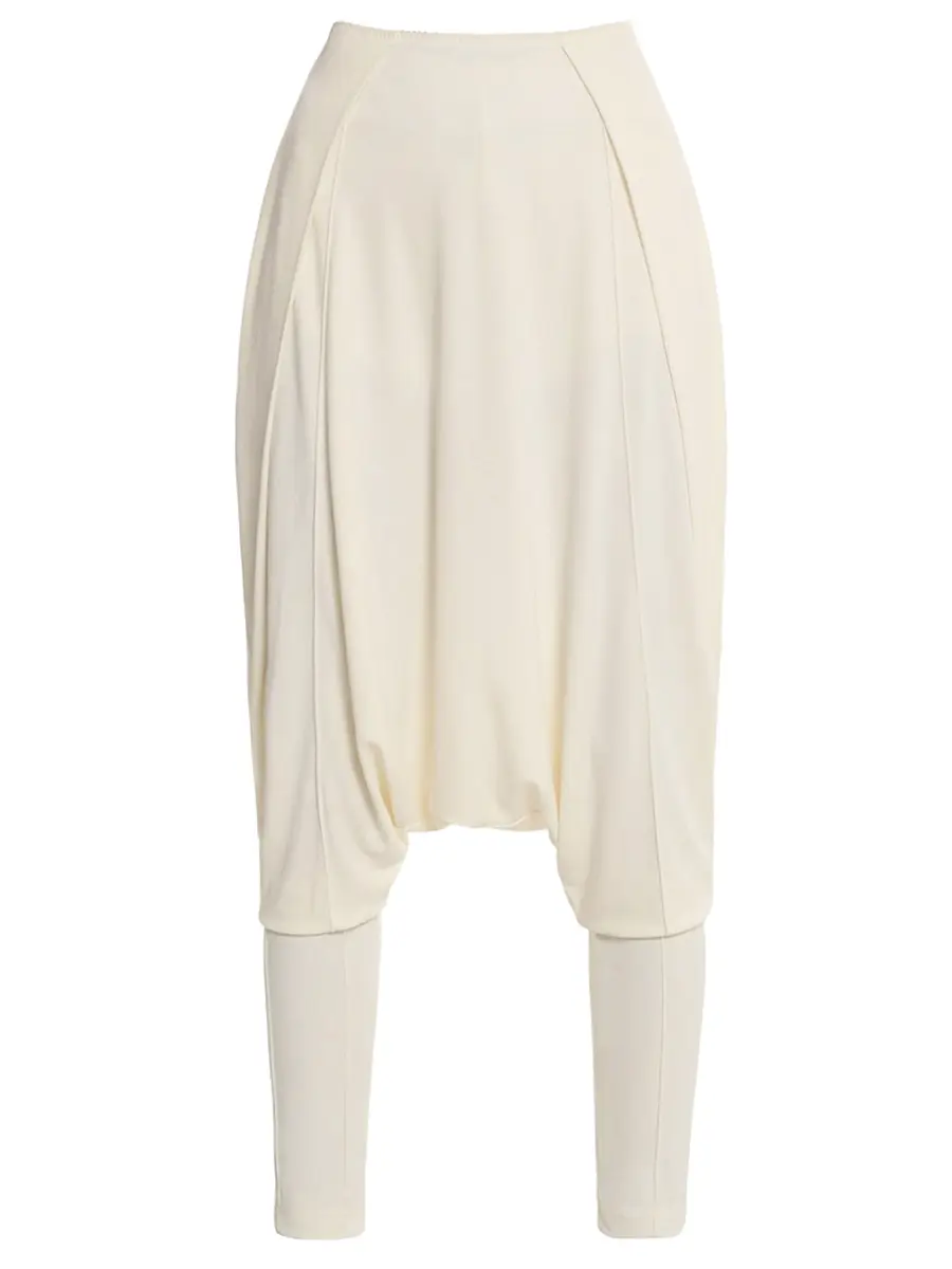 Брюки однотонные