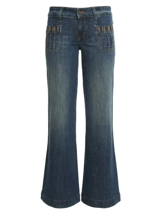 Джинсы хлопковые JUICY COUTURE