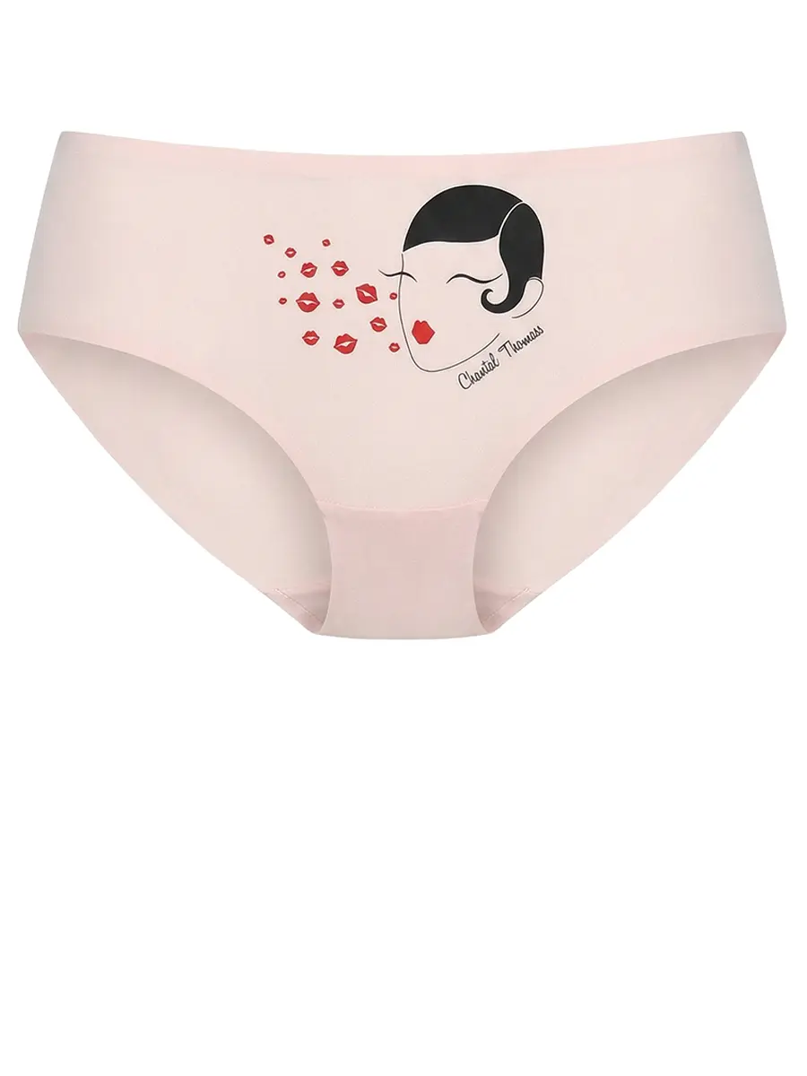 Трусы-слип с принтом