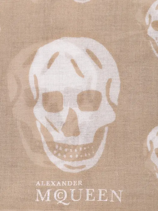 Платок из модала ALEXANDER MCQUEEN