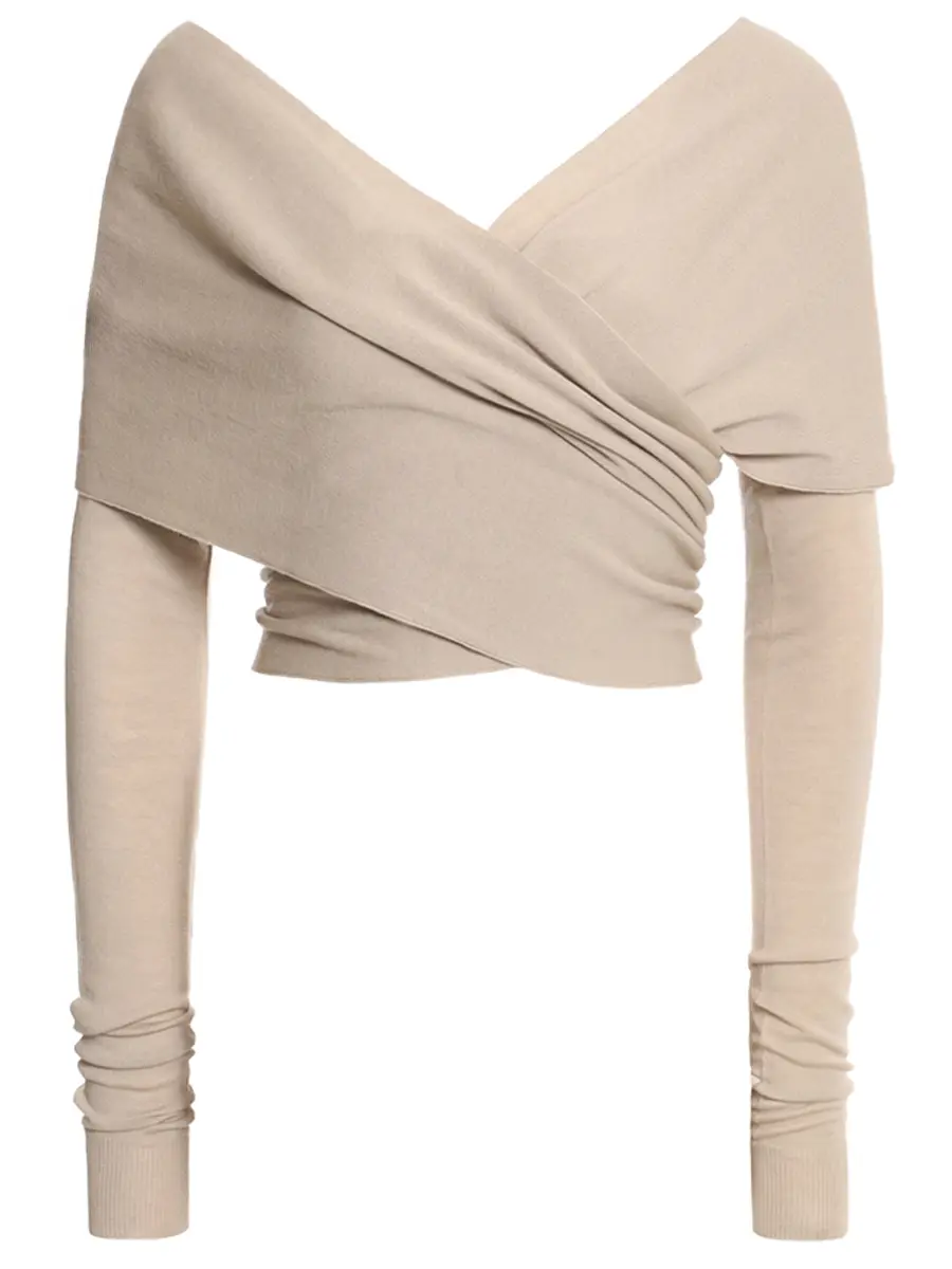 Топ шерстяной