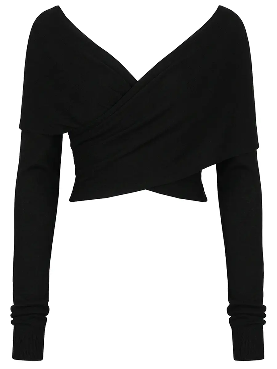 Топ шерстяной