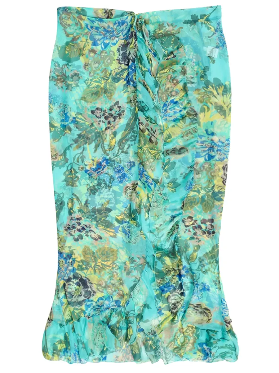 Парео шелковое