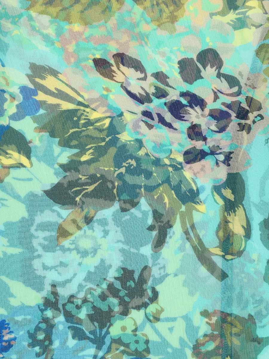 Парео шелковое