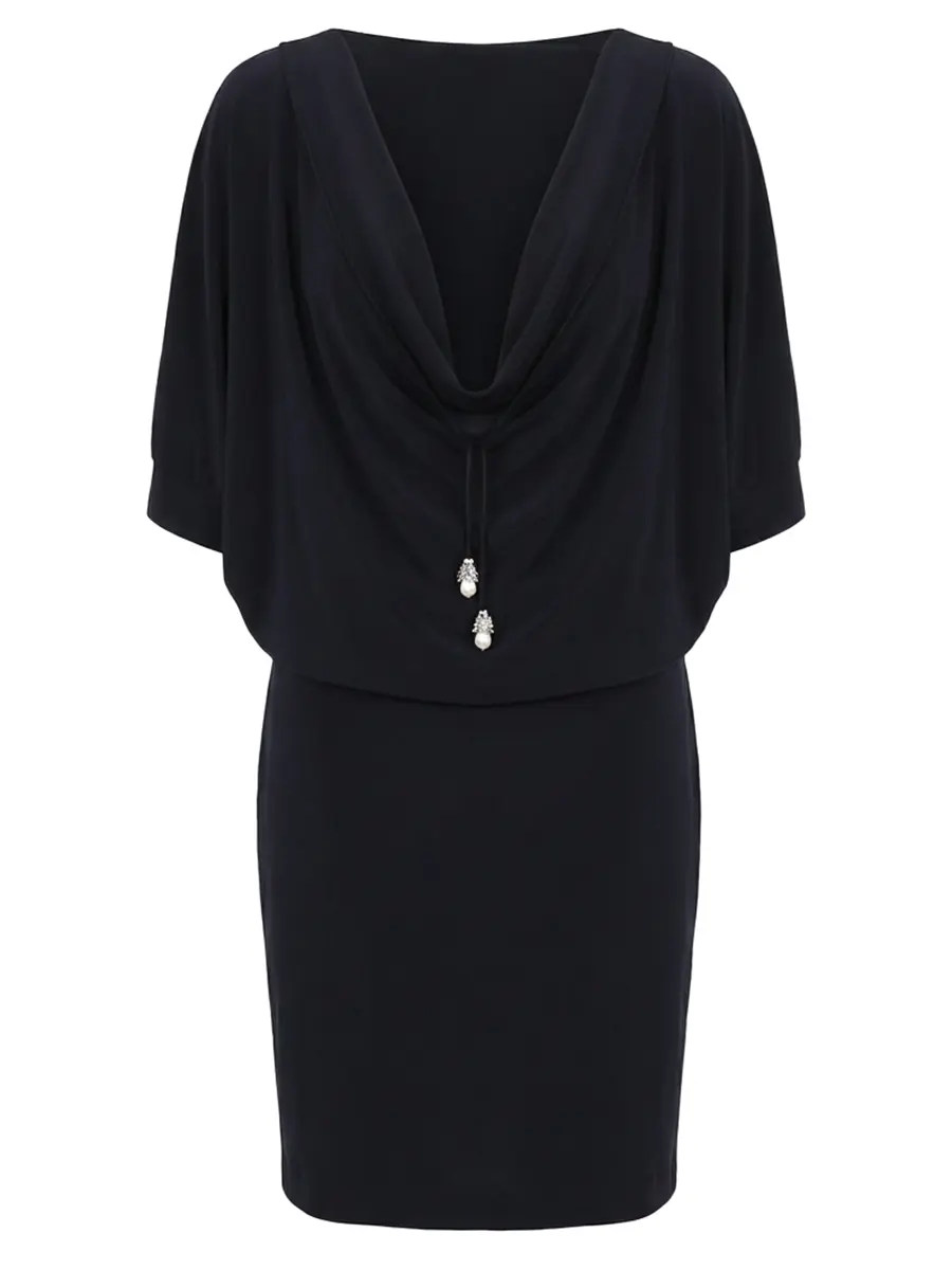 Платье шелковое