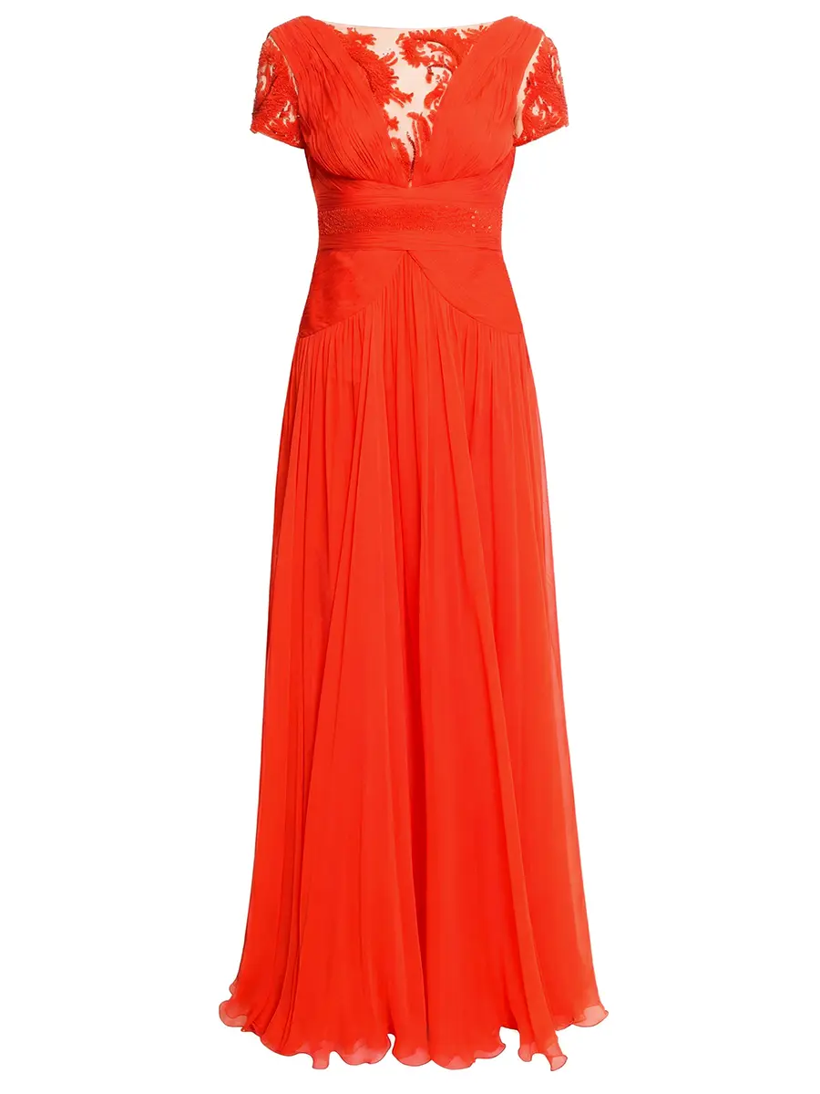 Платье шелковое