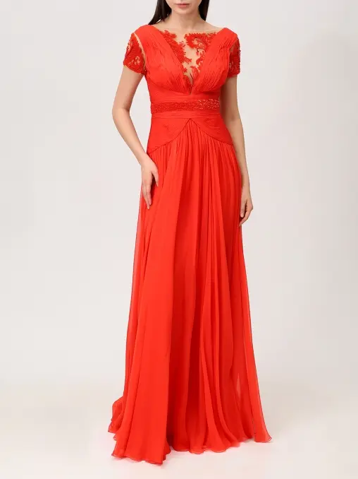 Платье шелковое ZUHAIR MURAD