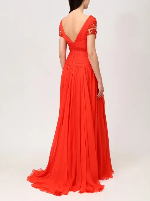 Платье шелковое ZUHAIR MURAD