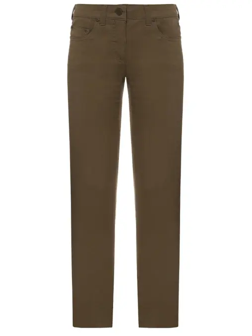 Брюки хлопковые ALEXANDER MCQUEEN